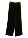 Closed Velvet Trousers In Green