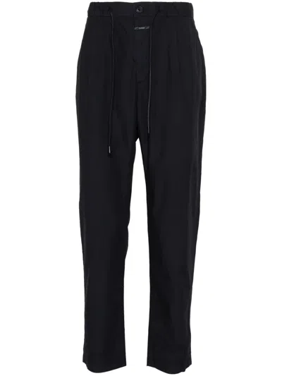 Closed Vigo Mid-rise Tapered Trousers In Blue