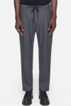 Closed Vigo Tapered Pant In Dark Grey Melange In Multi
