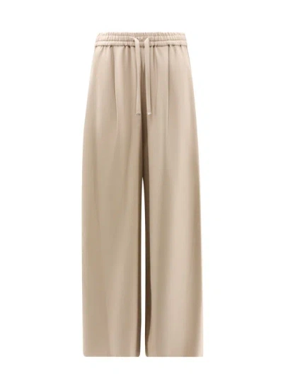CLOSED VISCOSE TROUSER WITH FRONTAL PINCES