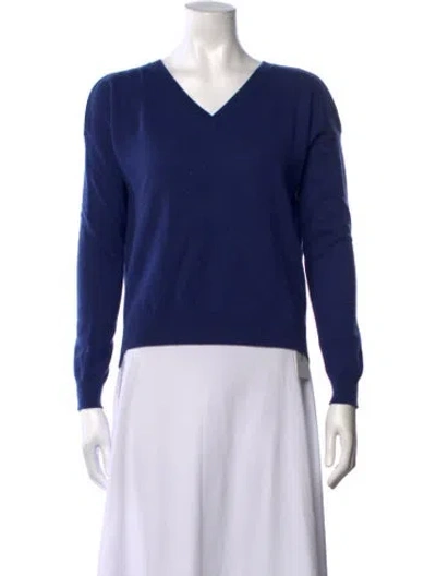 Pre-owned Closed V-neck Sweater In Blue