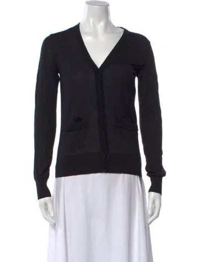 Pre-owned Closed V-neck Sweater In Blue
