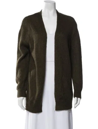 Pre-owned Closed V-neck Sweater In Green