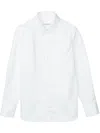 Closed White Loose Solid Shirt In White