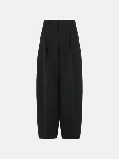 Closed 'wendlyn' Black Virgin Wool Blend Pants