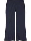 Closed Wharton Cropped Flared Trousers In 568 Dark Night