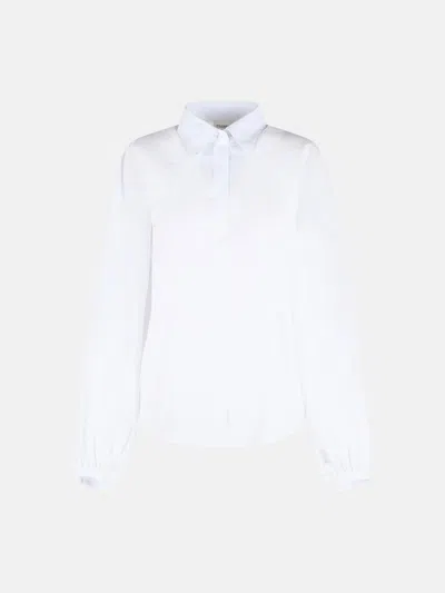 Closed White Cotton Raglan Blouse