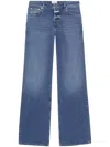 Closed Gillan Button-fly Wide-leg Jeans In Blue