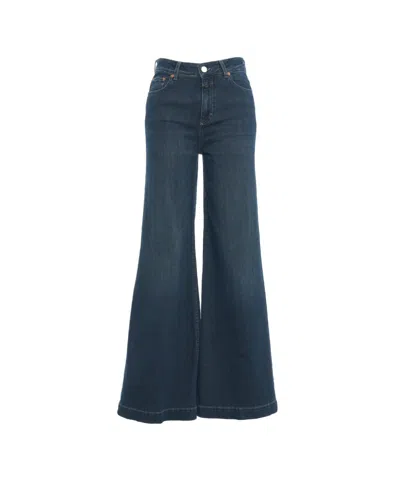 Closed Wide Leg Jeans 'glow-up' In Blue
