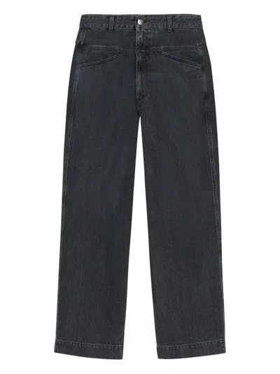 Closed Wide-leg Jeans In Gray