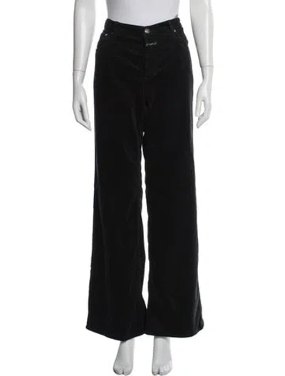 Pre-owned Closed Wide Leg Pants In Black