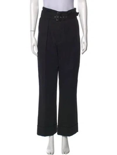 Pre-owned Closed Wide Leg Pants In Black