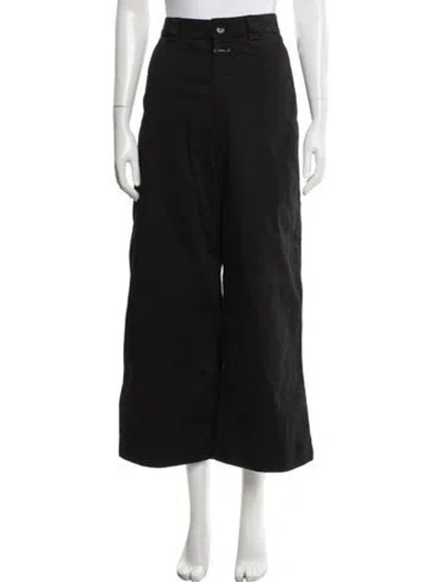 Pre-owned Closed Wide Leg Pants In Black