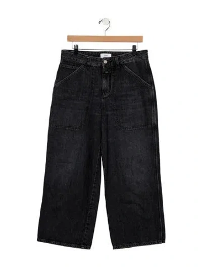 Pre-owned Closed Wide Leg Pants In Blue