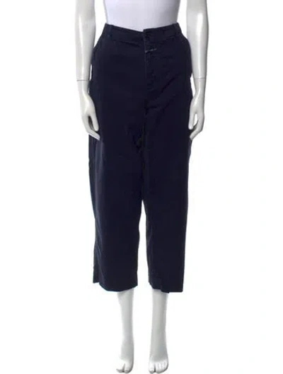 Pre-owned Closed Wide Leg Pants In Blue