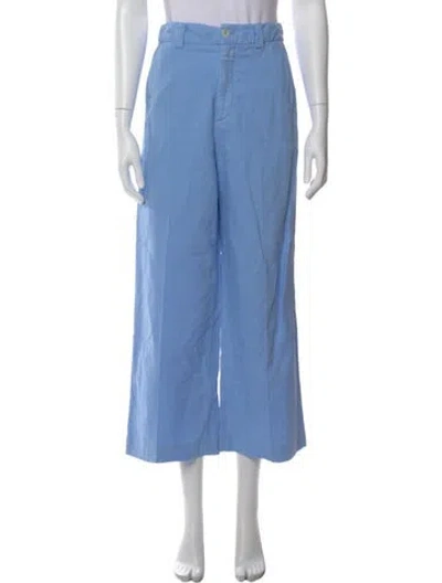 Pre-owned Closed Wide Leg Pants In Blue