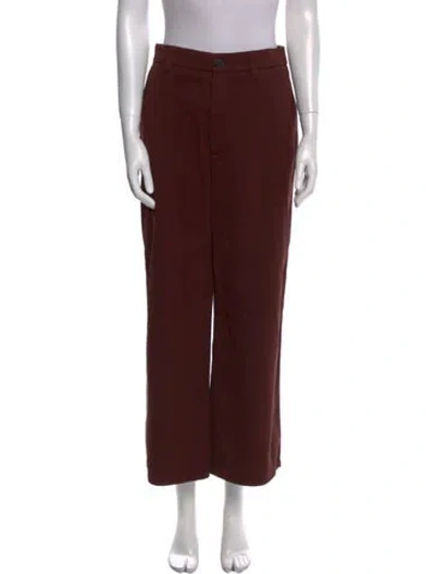 Pre-owned Closed Wide Leg Pants In Brown