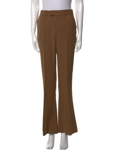 Pre-owned Closed Wide Leg Pants In Brown