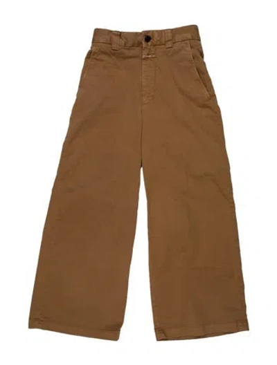 Pre-owned Closed Wide Leg Pants In Brown