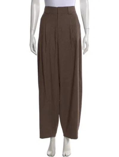 Pre-owned Closed Wide Leg Pants In Brown