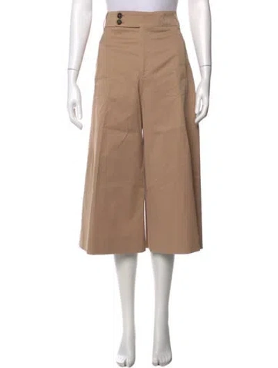 Pre-owned Closed Wide Leg Pants In Brown