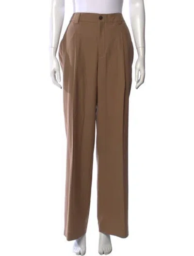 Pre-owned Closed Wide Leg Pants In Brown