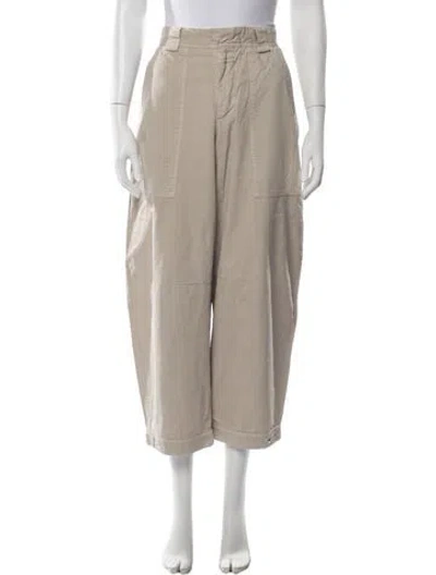 Pre-owned Closed Wide Leg Pants In Grey