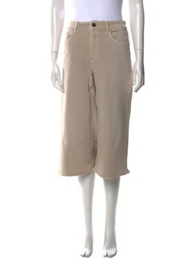 Pre-owned Closed Wide Leg Pants In Neutral