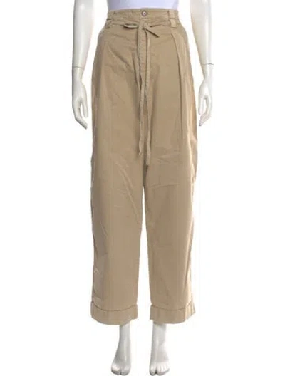 Pre-owned Closed Wide Leg Pants In Neutrals