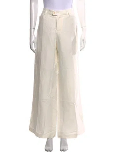 Pre-owned Closed Wide Leg Pants In Neutrals
