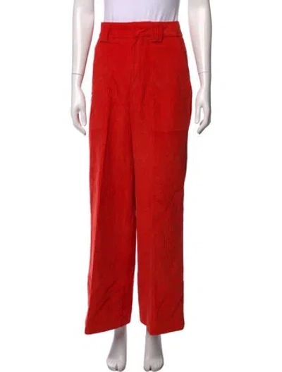 Pre-owned Closed Wide Leg Pants In Orange