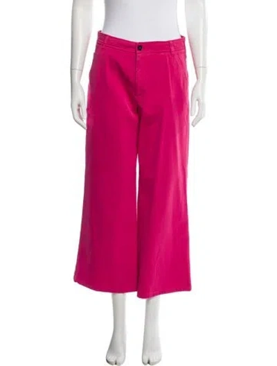 Pre-owned Closed Wide Leg Pants In Pink