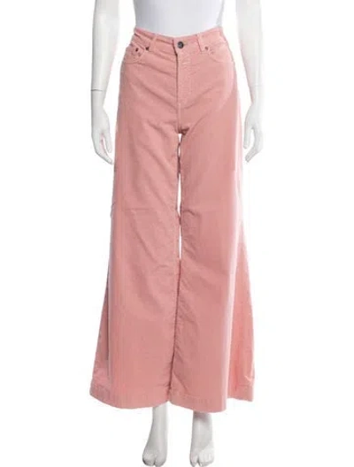 Pre-owned Closed Wide Leg Pants In Pink