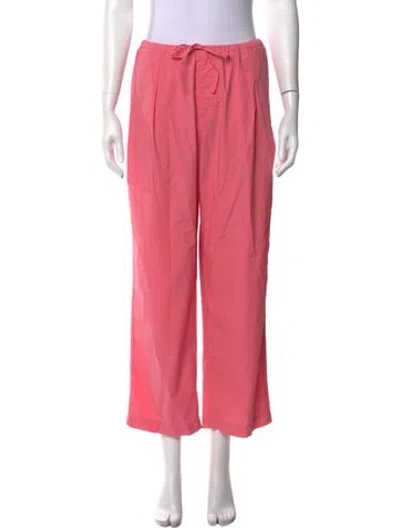 Pre-owned Closed Wide Leg Pants In Pink