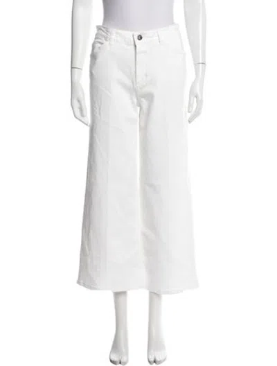 Pre-owned Closed Wide Leg Pants W/ Tags In White