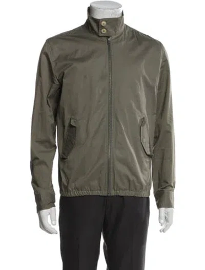 Pre-owned Closed Windbreaker In Neutral