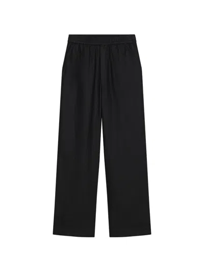 Closed Winona Elasticated-waistband Trousers In Black