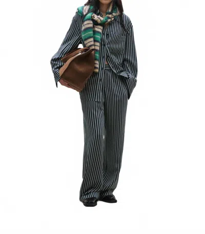 Closed Winona Straight Leg Pants In Dark Night In Gray