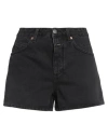 Closed Mid-rise Denim Shorts In Black