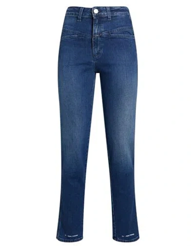 Closed Woman Jeans Blue Size 25 Cotton, Polyester, Elastane