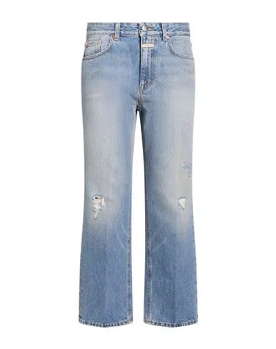 Closed Woman Jeans Blue Size 26w-32l Recycled Cotton