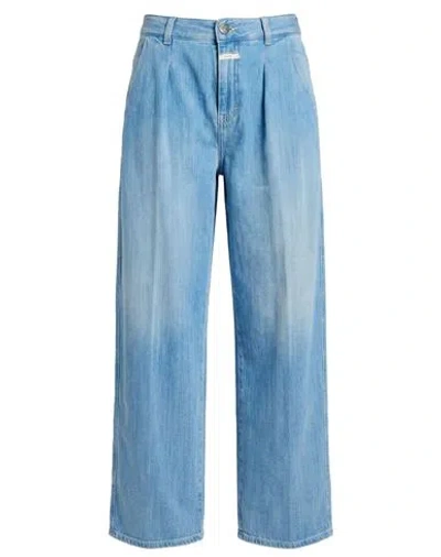 Closed Woman Jeans Blue Size 27w-32l Cotton