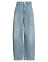 Closed Woman Jeans Blue Size 28 Cotton, Recycled Cotton In Blue