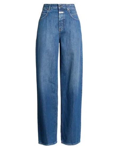 Closed Woman Jeans Blue Size 30 Cotton, Recycled Cotton