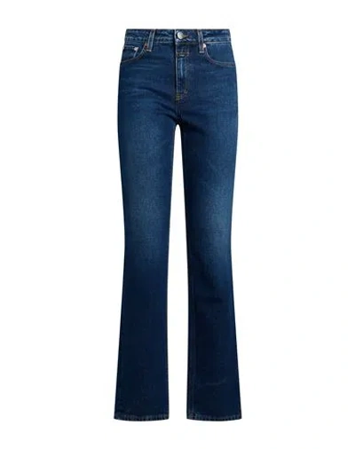 Closed Woman Jeans Blue Size 30 Cotton, Recycled Cotton, Elastane