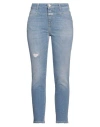 CLOSED CLOSED WOMAN JEANS BLUE SIZE 29 ORGANIC COTTON, ELASTANE