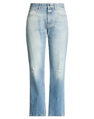 Closed Woman Jeans Blue Size 30w-32l Recycled Cotton