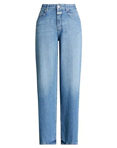 Closed Woman Jeans Blue Size 30w-32l Recycled Cotton, Cotton