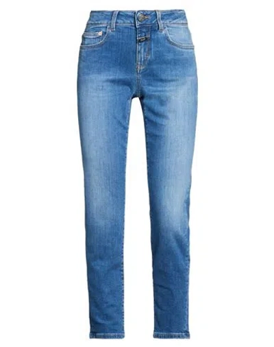 Closed Woman Jeans Blue Size 32 Organic Cotton, Roica