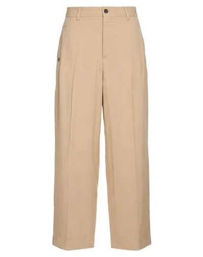 Closed Woman Pants Beige Size 24 Polyester, Viscose, Elastane